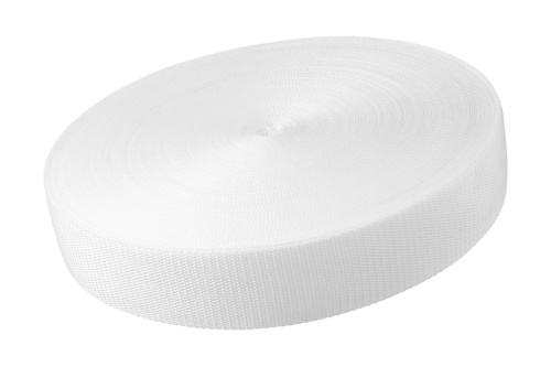 Belt tape 50 mm white